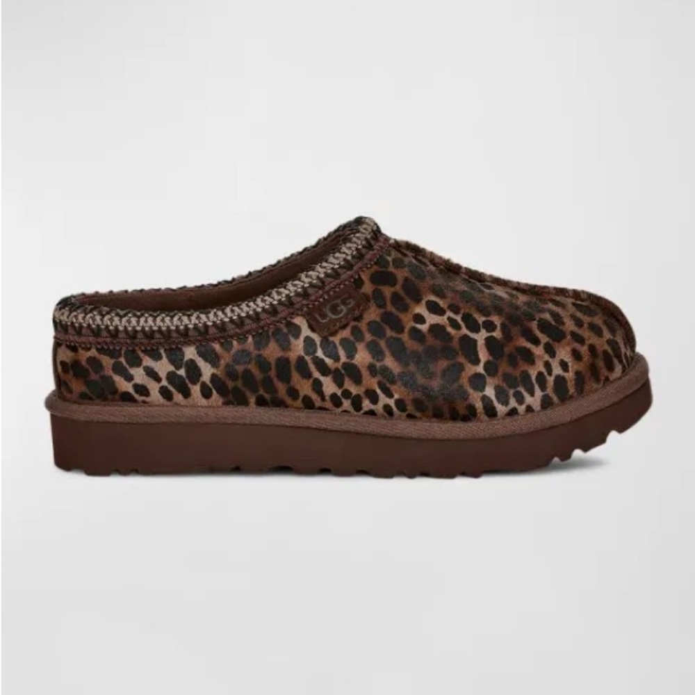 UGG Women's Leopard Print Slippers - Brown